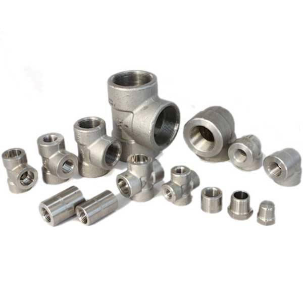 Nickel 201 Threaded Forged Fittings