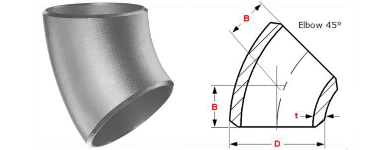 Stainless Steel 316ti Pipe Fitting Elbow manufacturers exporters in Saudi Arabia