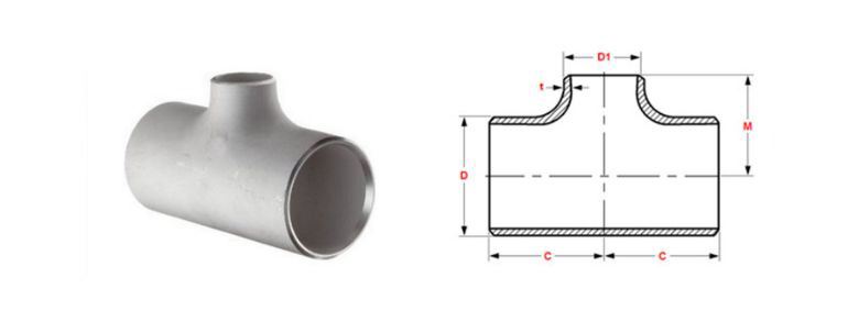 Stainless Steel Pipe Fitting 304 Tee manufacturers exporters in Africa