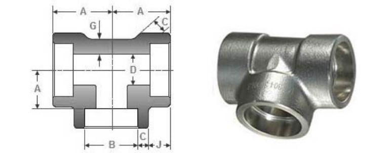 Stainless Steel Pipe Fitting 310 / 310S Tee manufacturers exporters in Singapore